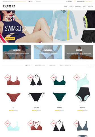 Free Ap Bikini Shopify Theme